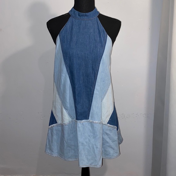 Free People Dresses & Skirts - Free people Isabel denim tunic dress size XS